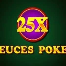 25x Deuces Poker slot logo by iSoftBet at Sankra Casino