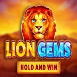 Lion Gems Hold and Win logo by Playson at Sankra Casino