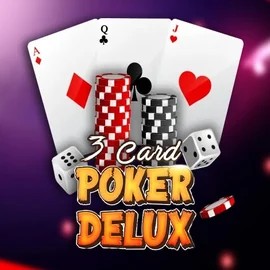 Three Card Poker Delux slot icon by Urgent Games, available at Sankra Casino